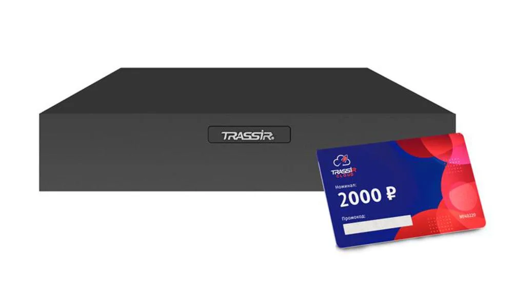 TRASSIR Комплект TR-Lite 1106 + Облако 2000 (Шлюз)